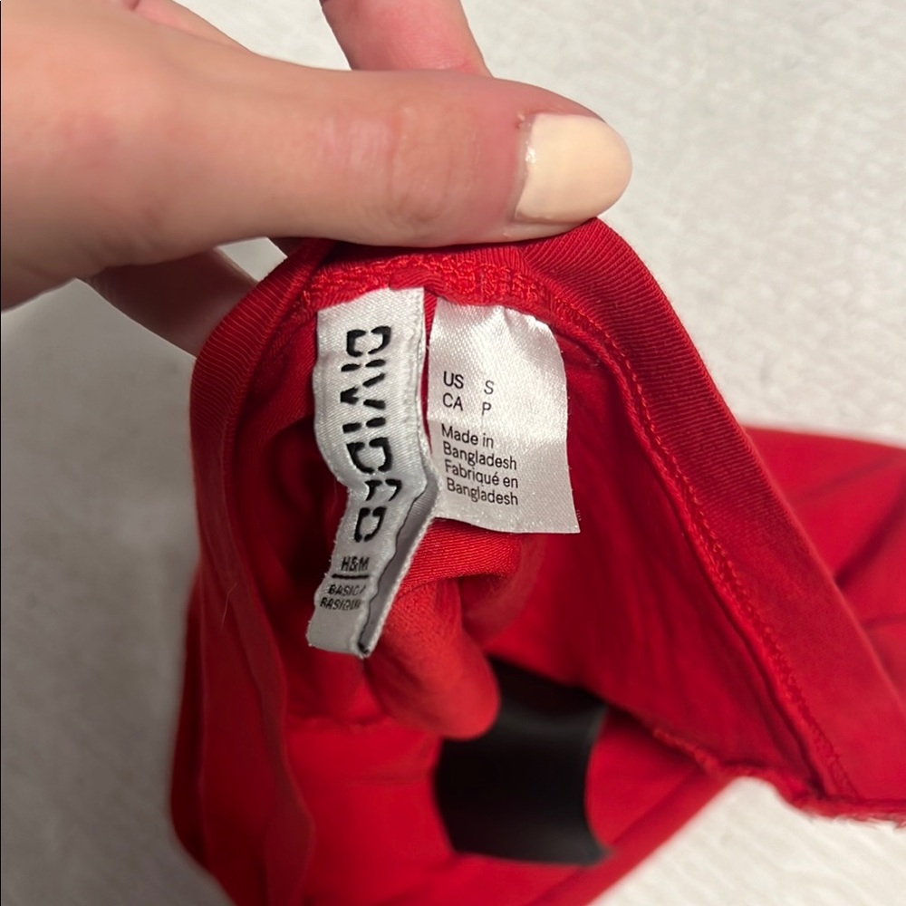 H&M Red Tube Top - Picture 2 of 3
